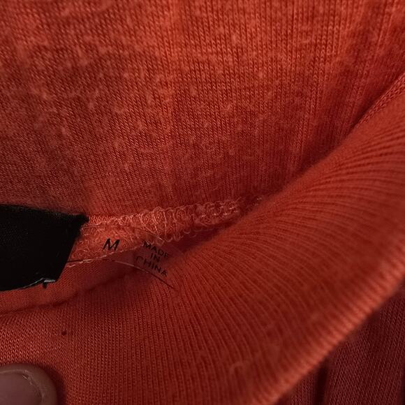 Good Times USA Women's Sleeveless Romper Jumpsuit Pockets Orange Size Medium - Picture 5 of 9